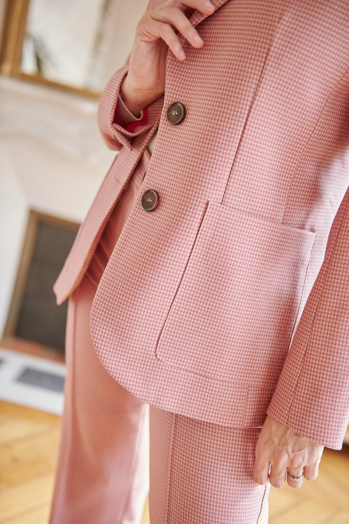 La Veste Blazer Rose